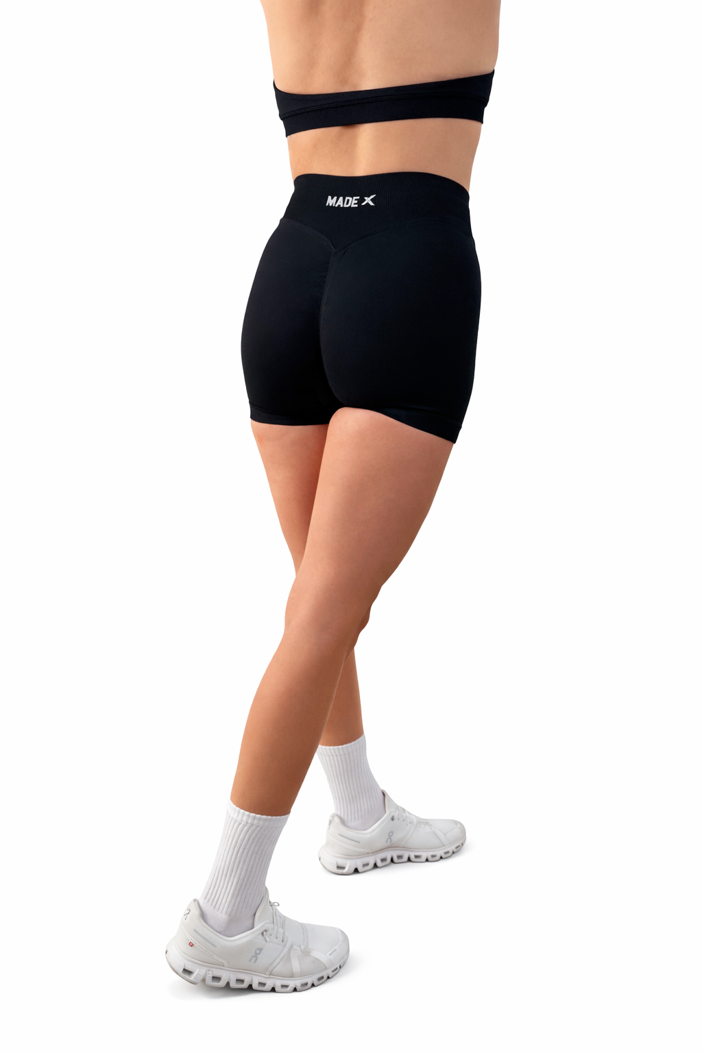 MADE X Women's High Waisted Shorts